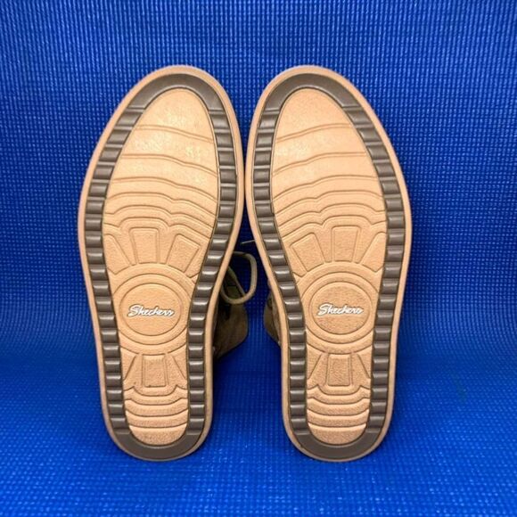 SKECHERS FAUX FUR Women`s Size 7.5 Brown Mid Calf Boots SN 44947 - Picture 7 of 8